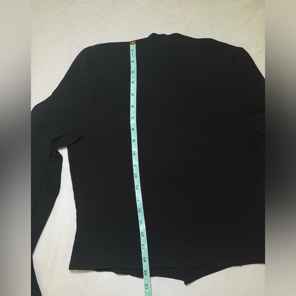 Open Blazer Black Textured Medium by George | Flowy - Picture 5 of 7